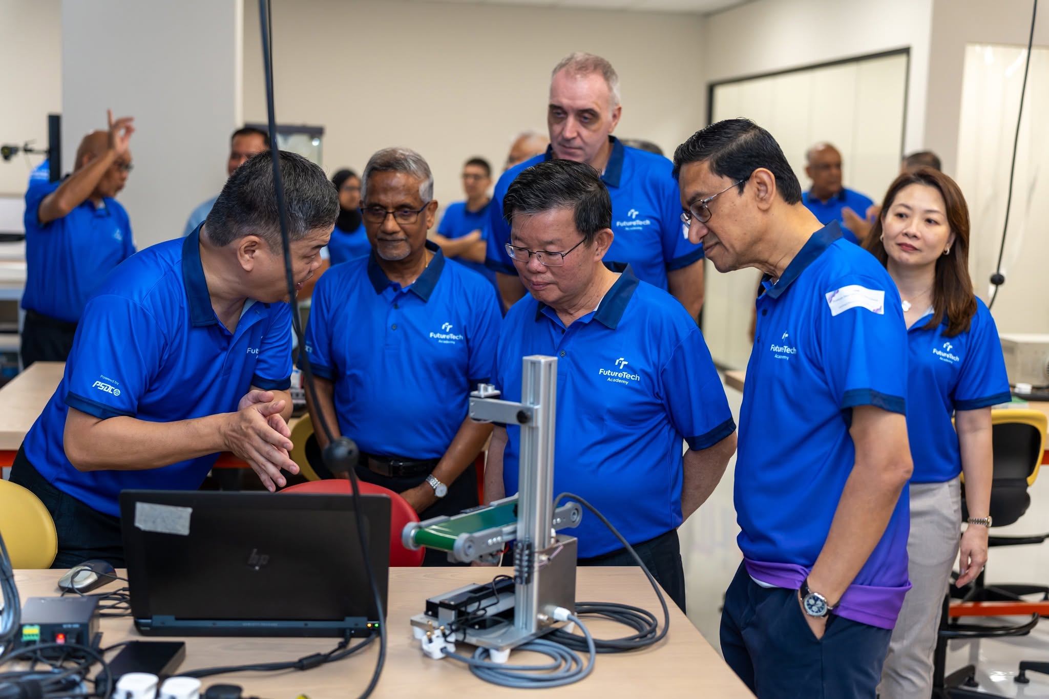 Executives at the PSDC FutureTech Academy launch event